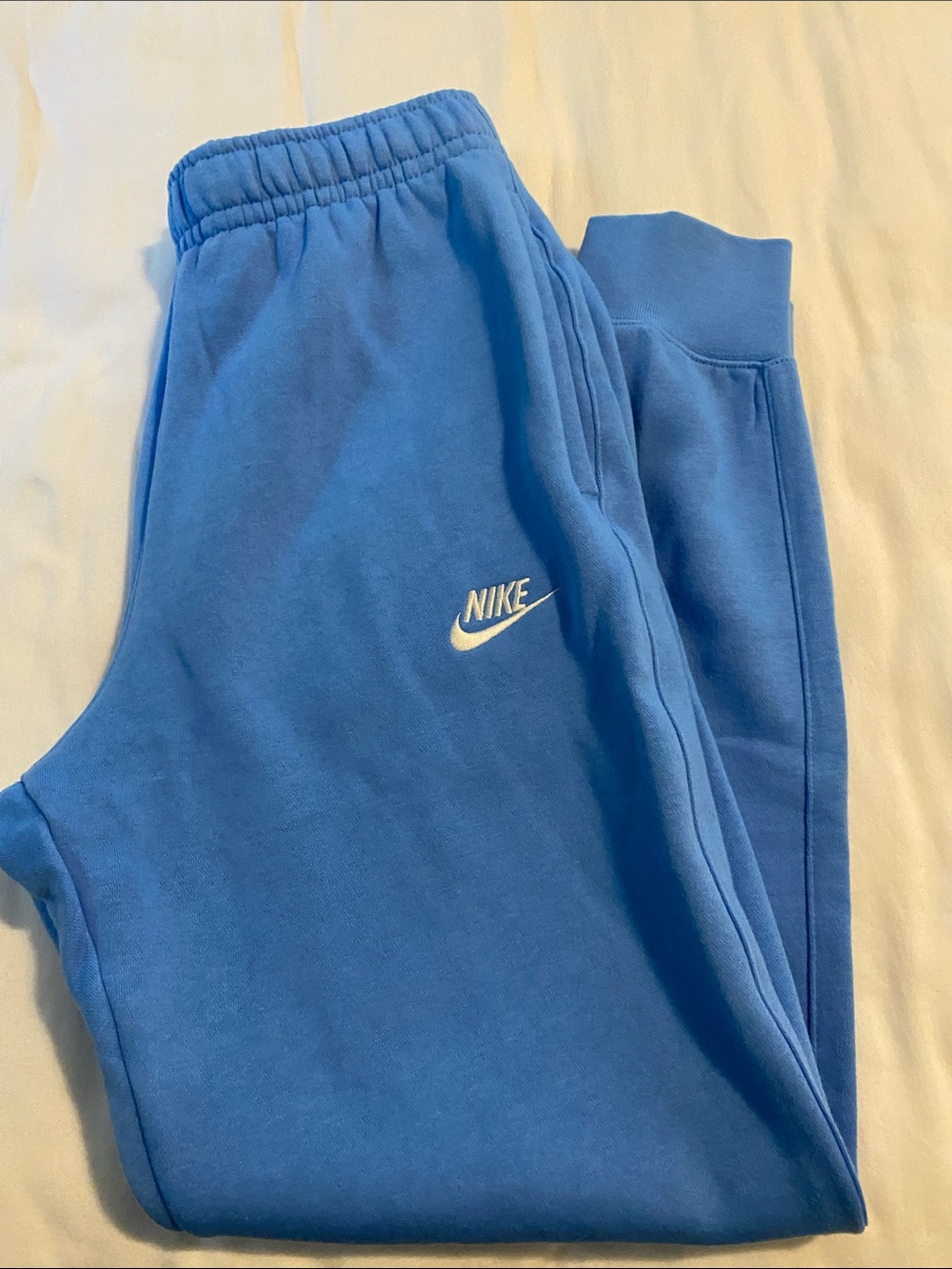 Nike Mens Royal Blue Fleece Joggers